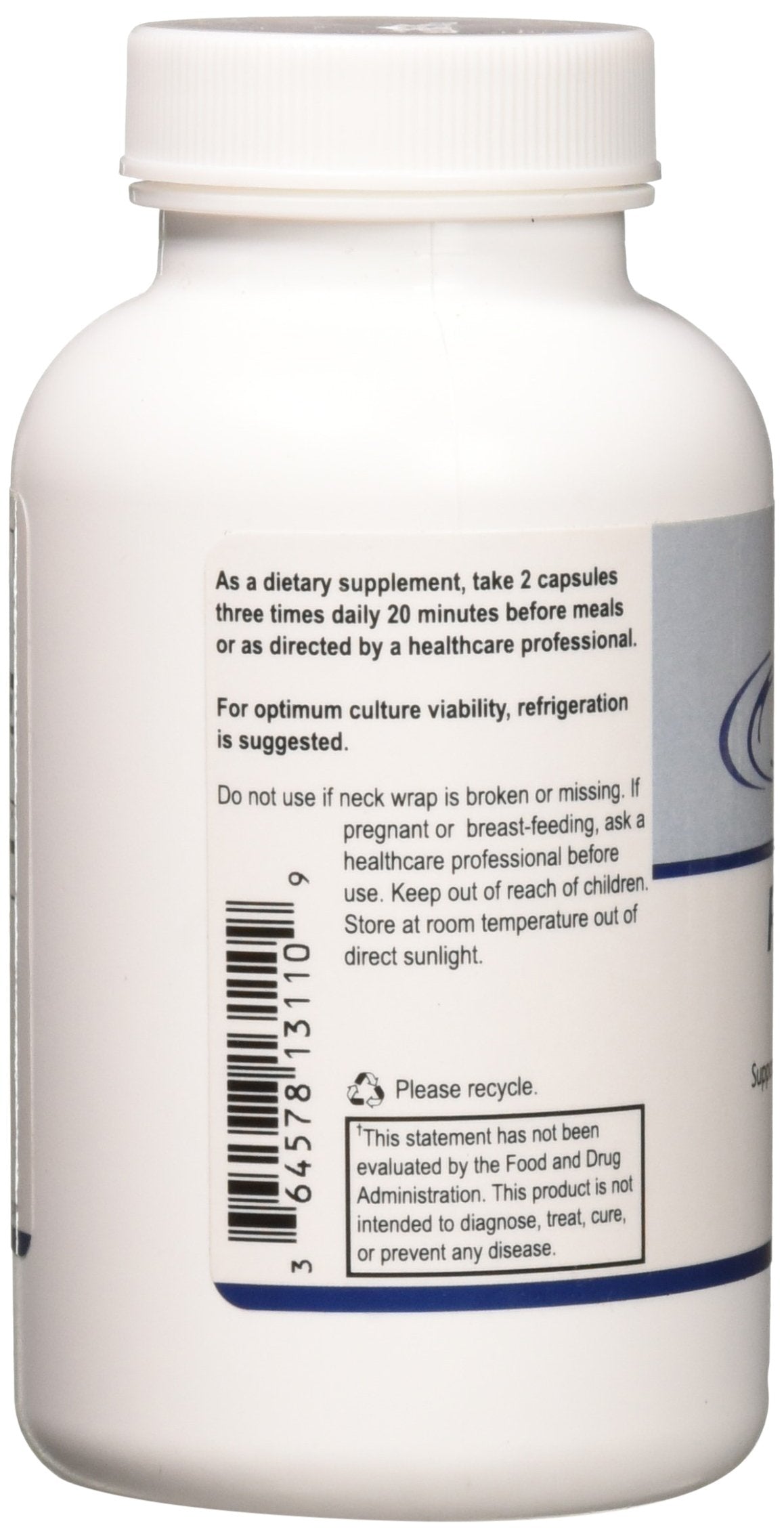 Capsulas Flora Synergy Energetix apiladas para toma diaria fácil