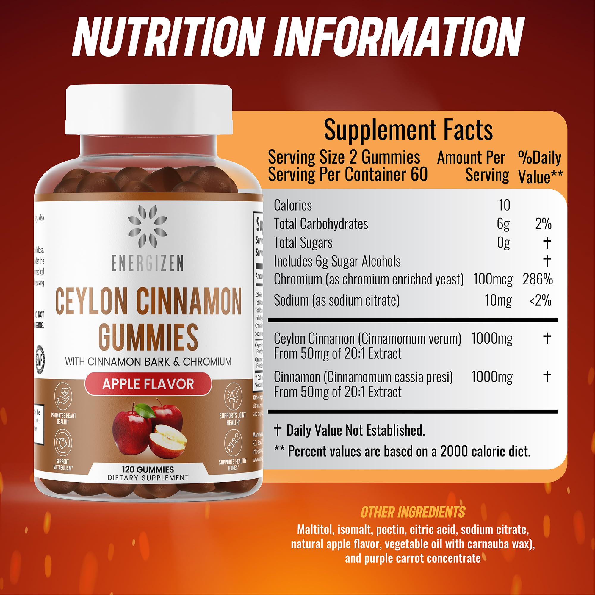 Etiqueta vegana y sin gluten de Energizen para opción limpia.
