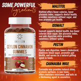 Gomitas Energizen, ingredientes canela y cromo para apoyo diario.