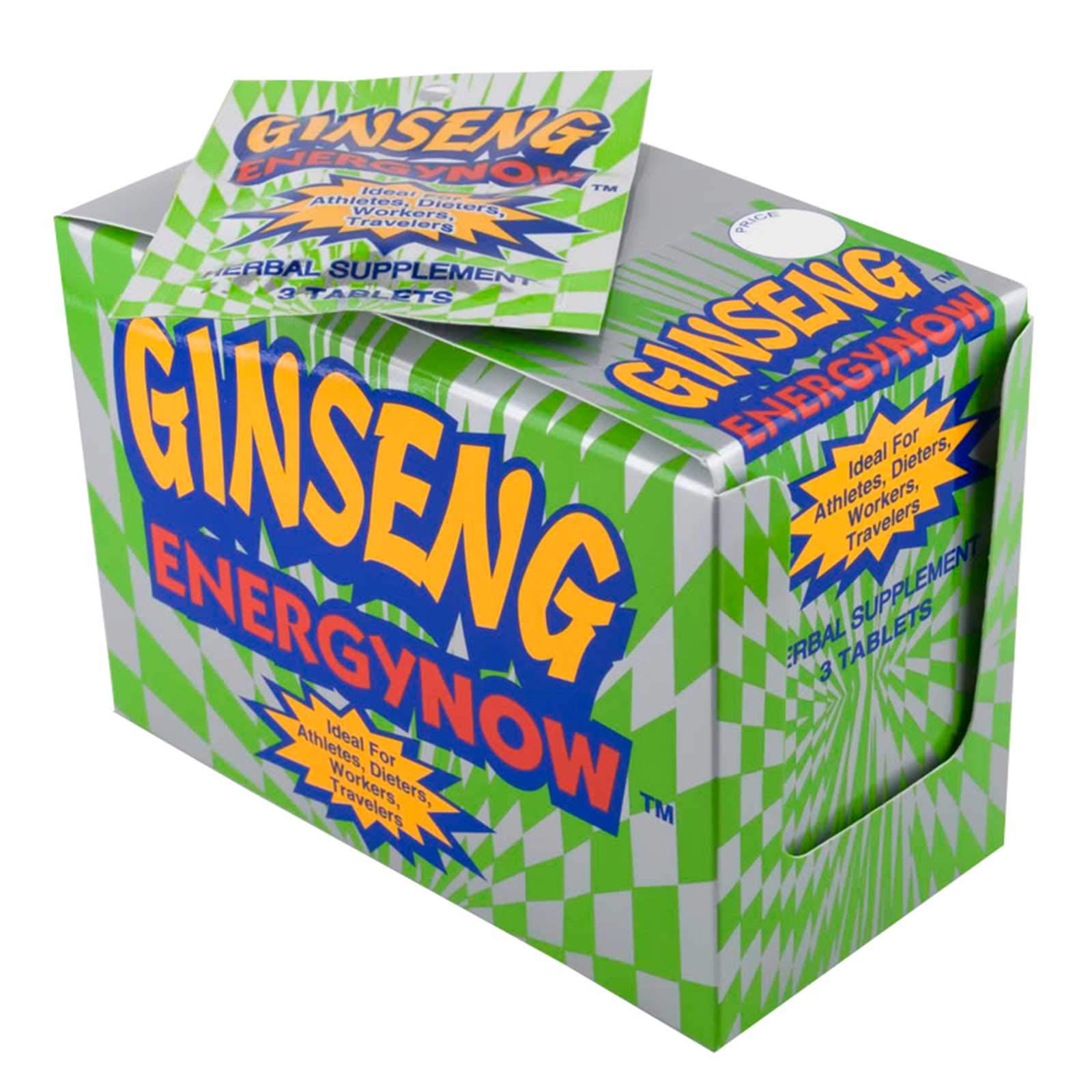 Energy Now Green Hills Ginseng: cápsulas para apoyo diario de vitalidad y enfoque