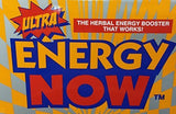 Energy Now Ultra Energía Ginseng: empaque de 36 sobres para vitalidad diaria.