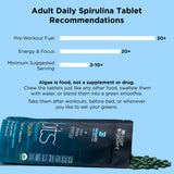 ENERGYBITS espirulina durante entrenamiento para impulso y rendimiento