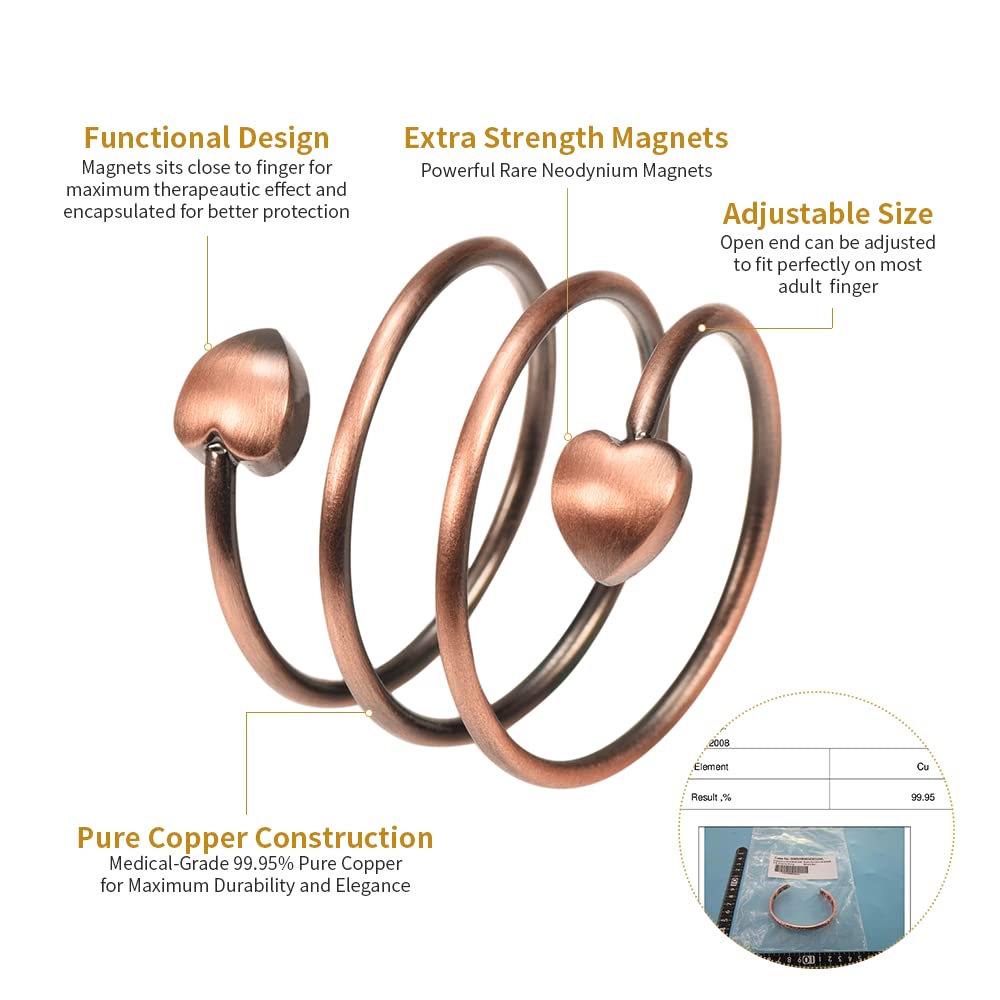 Anillo EnerMagiX magnético de moda, diseño elegante para resaltar en eventos.