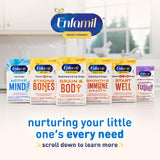 Enfamil Fer-in-Sol sin colores artificiales para una opción más limpia.