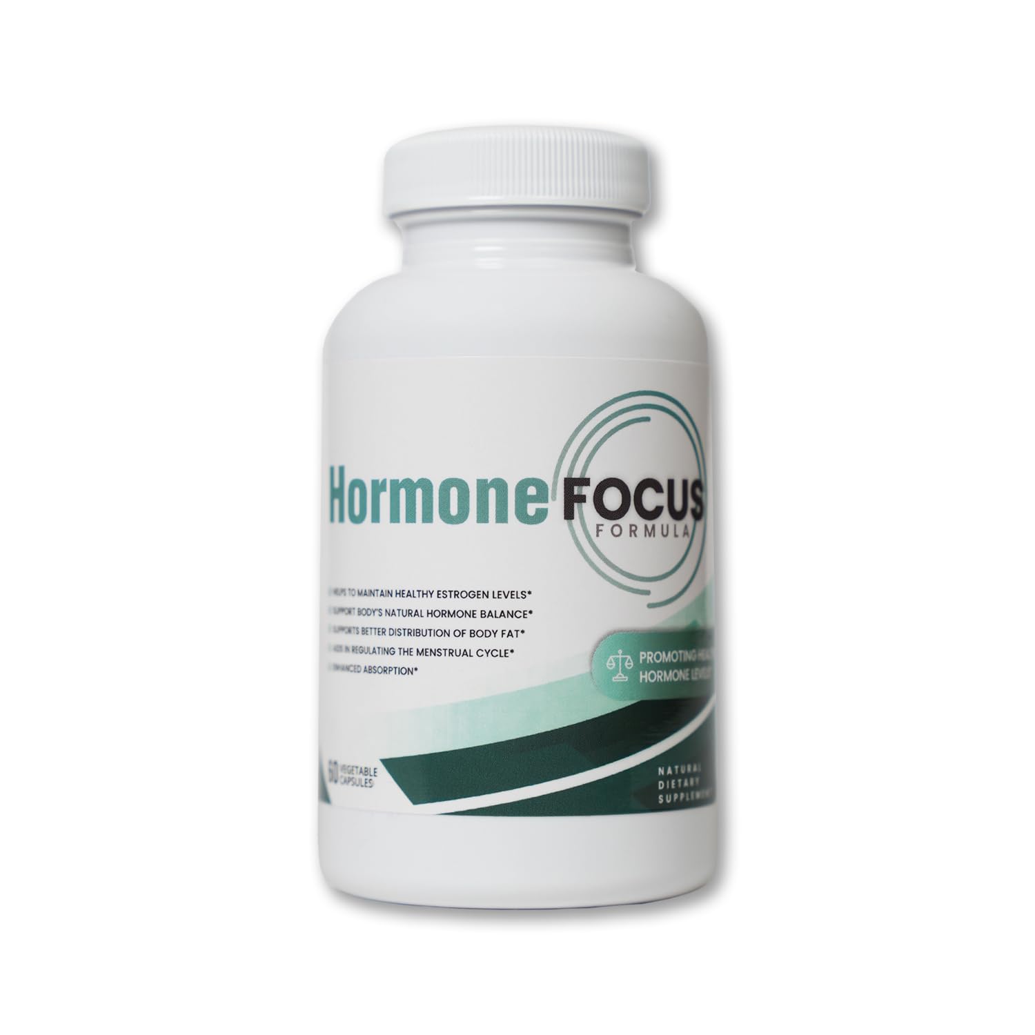 Enfoque Hormonal – botella: apoyo para equilibrio hormonal y estabilidad diaria.