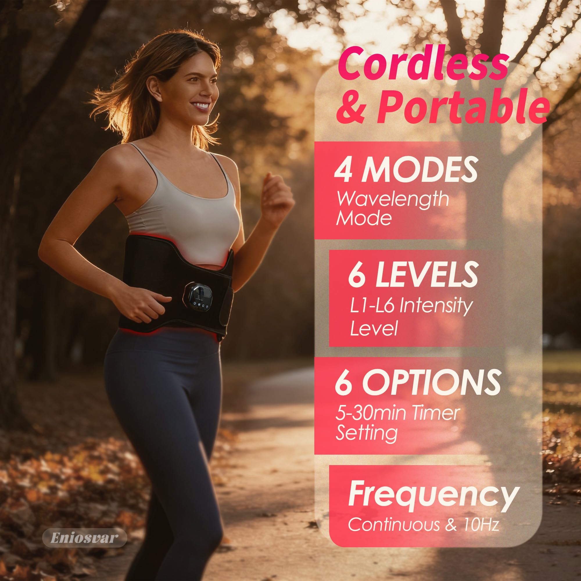 Cuatro modos y temporizadores para personalizar la experiencia.