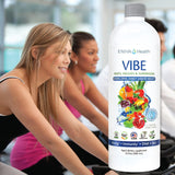 Caja de 32 oz de Eniva Health Vibe en estantería.