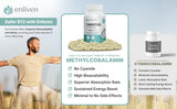 Enliven flavonoides B12 e inositol en capsulas para salud del oido