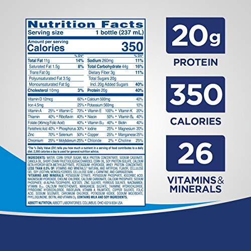 Ensure Enlive servir vainilla, opción de nutrición para momentos ocupados