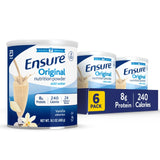 Ensure Original Polvo Vainilla en bote para batidos rápidos y nutrición equilibrada
