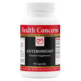 Enteromend: botella de cápsulas para soporte digestivo y bienestar intestinal.
