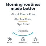 Envase de 16 oz para enjuague bucal sin sabor de Oxyfresh.