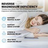 EnvyCure Complejo de Magnesio para dormir más relajado.