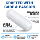 EnvyCure Complejo de Magnesio apoya músculos y huesos.