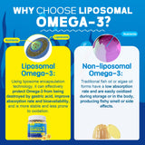 EnvyCure gomas veganas omega-3 en mano, toma diaria fácil de usar.