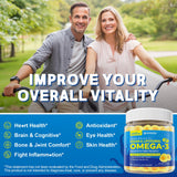EnvyCure fórmula liposomal omega-3 sin olor a pescado.