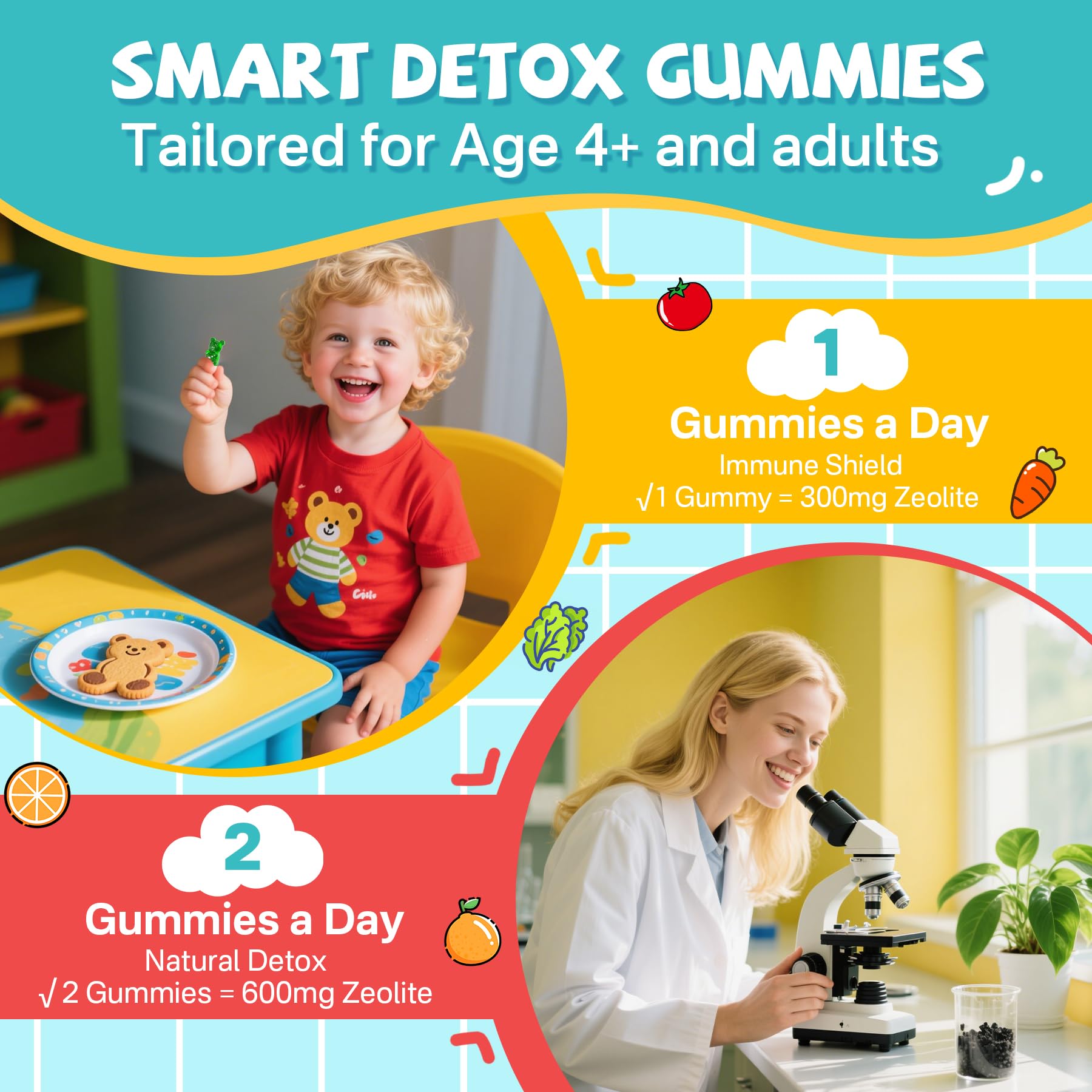 Uso diario en familia con EnvyCure Zeolita Detox.