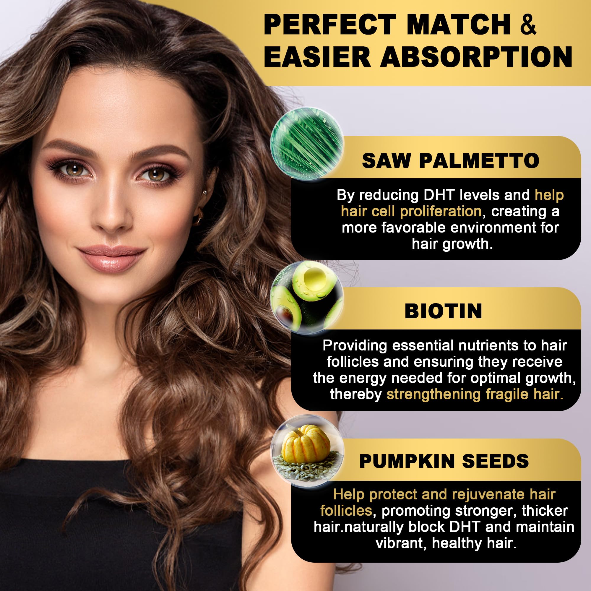 EnvyDeal gominolas cabello más grueso y firme