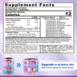 EnvyDeal gomitas con 11 cepas para digestión suave, en envase práctico.