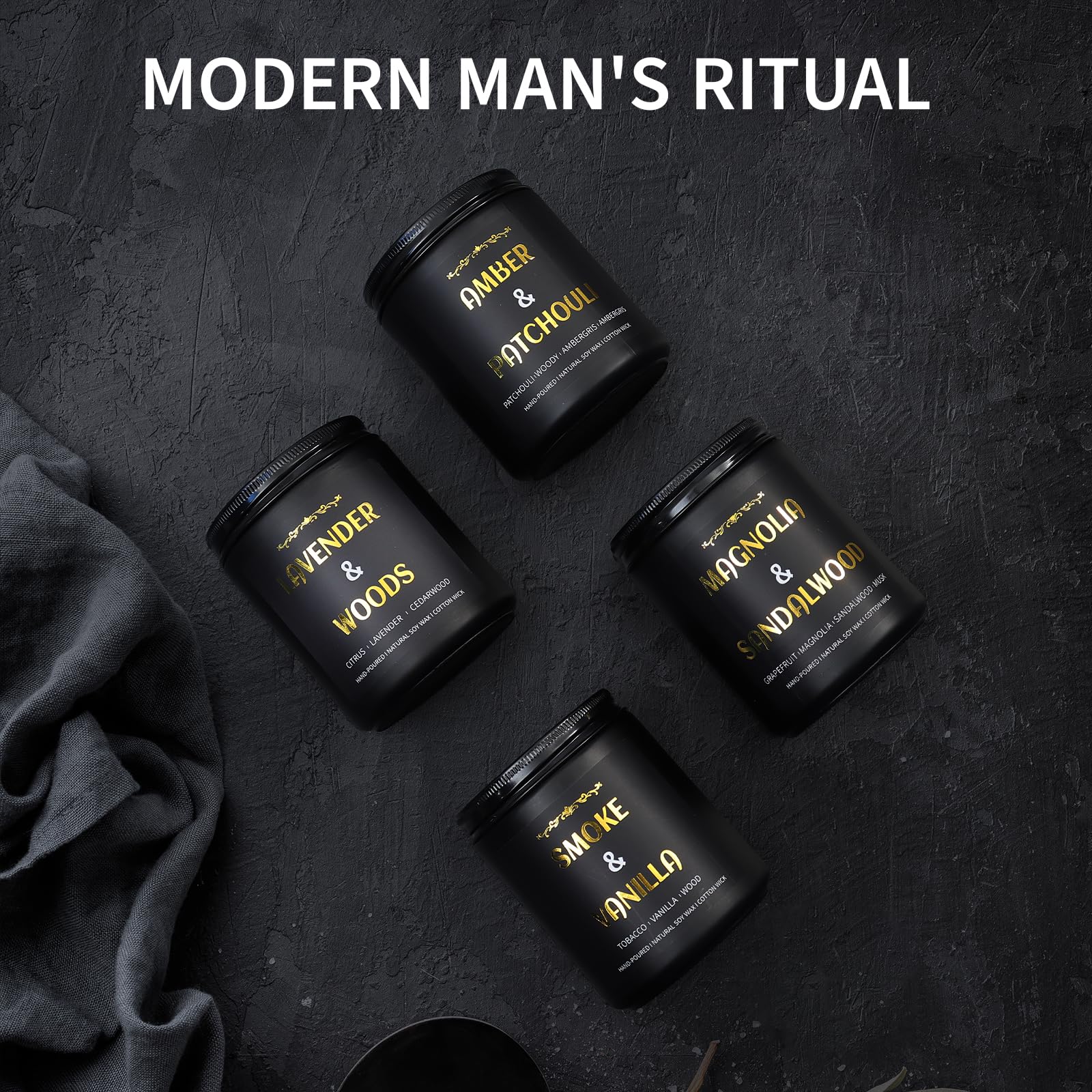 Vela Enwhisco ritual nocturno, aromaterapia para dormir mejor.
