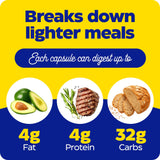 Enzimas digestivas de Digest Basic favorecen la digestión de nutrientes.