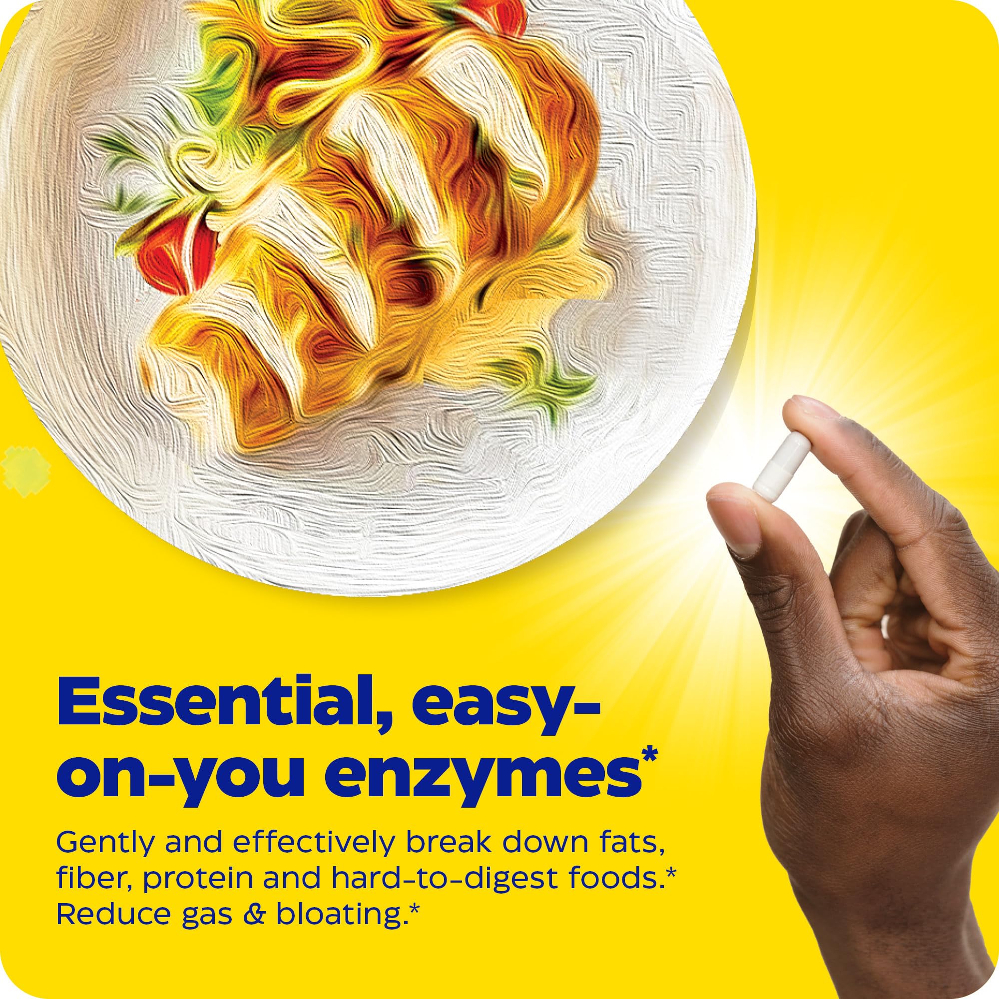 Enzymedica Digest Basic, ingredientes naturales, apoyo diario para una digestión suave.