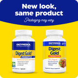 Enzymedica Digest Gold: enzimas digestivas en cápsula para descomposición de grasas y proteínas