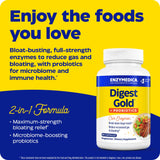 Enzymedica Digest Gold: etiqueta clara y envase práctico