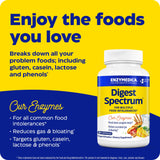 Digest Spectrum de Enzymedica, toma con comida para apoyar la digestión.