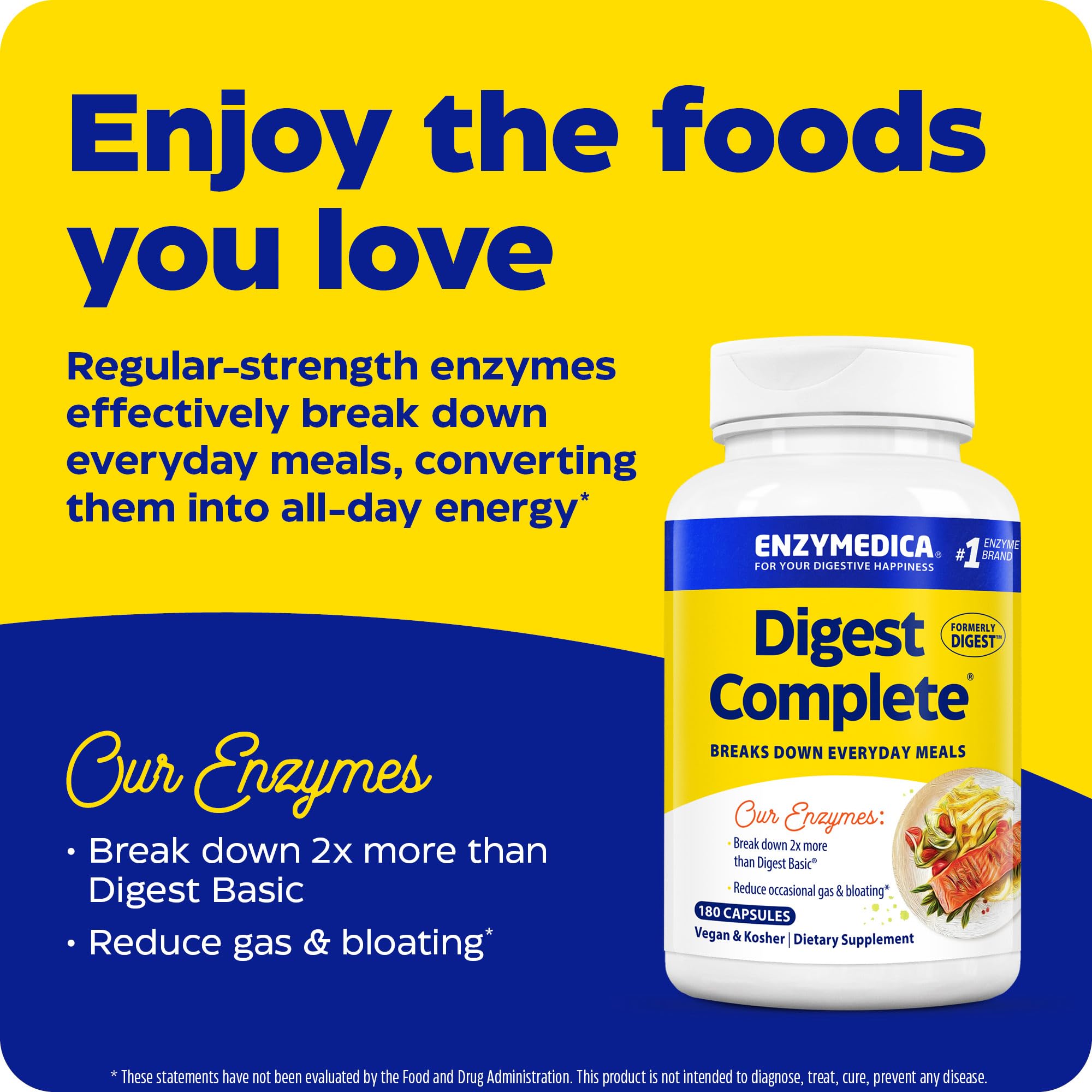 Enzymedica Digestivo Completo cápsulas cercanas: cápsulas enzimáticas para la digestión