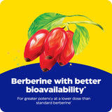 Ingredientes-clave destacan berberina en una formulación avanzada y biodisponible.