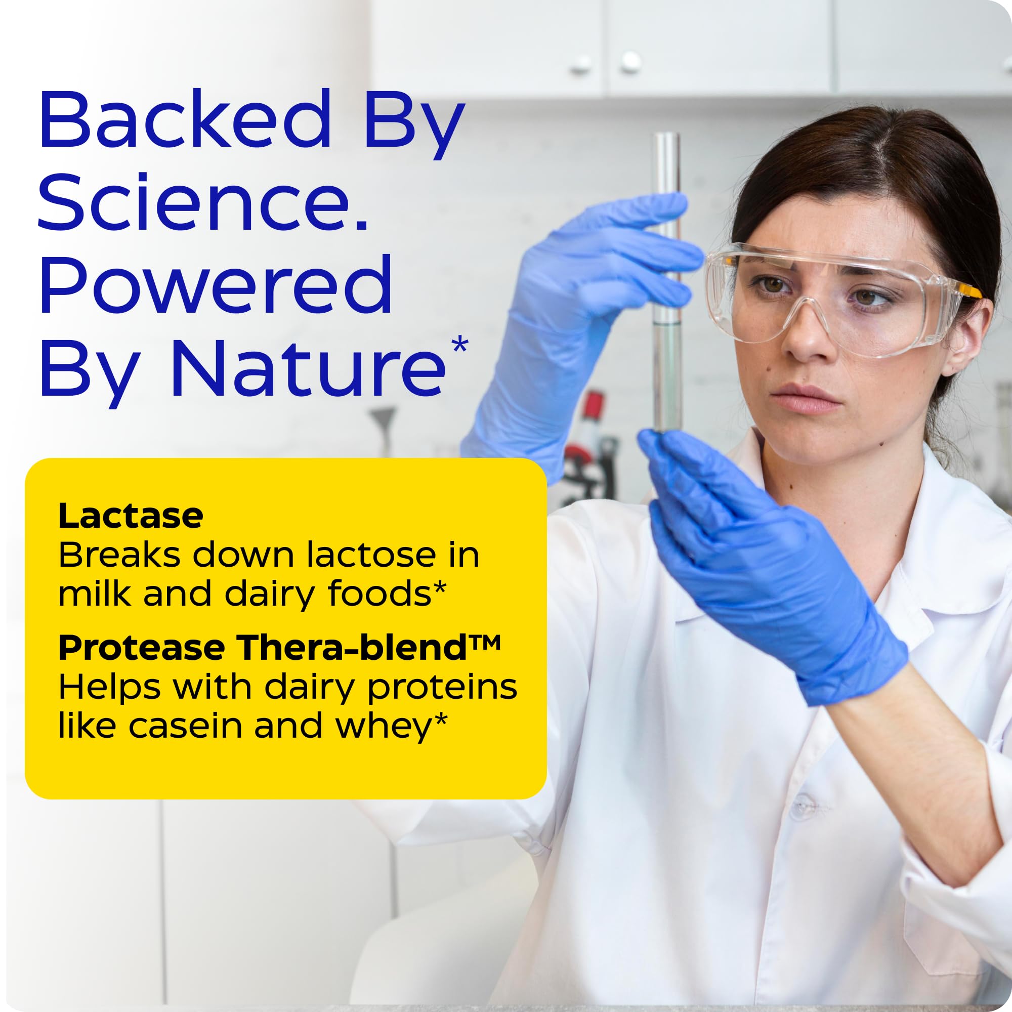 Enzymedica DairyAssist: uso con lácteos para una digestión más cómoda.