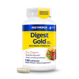 Enzymedica Digest Gold ATPro cápsulas: soporte digestivo rápido tras comidas copiosas.