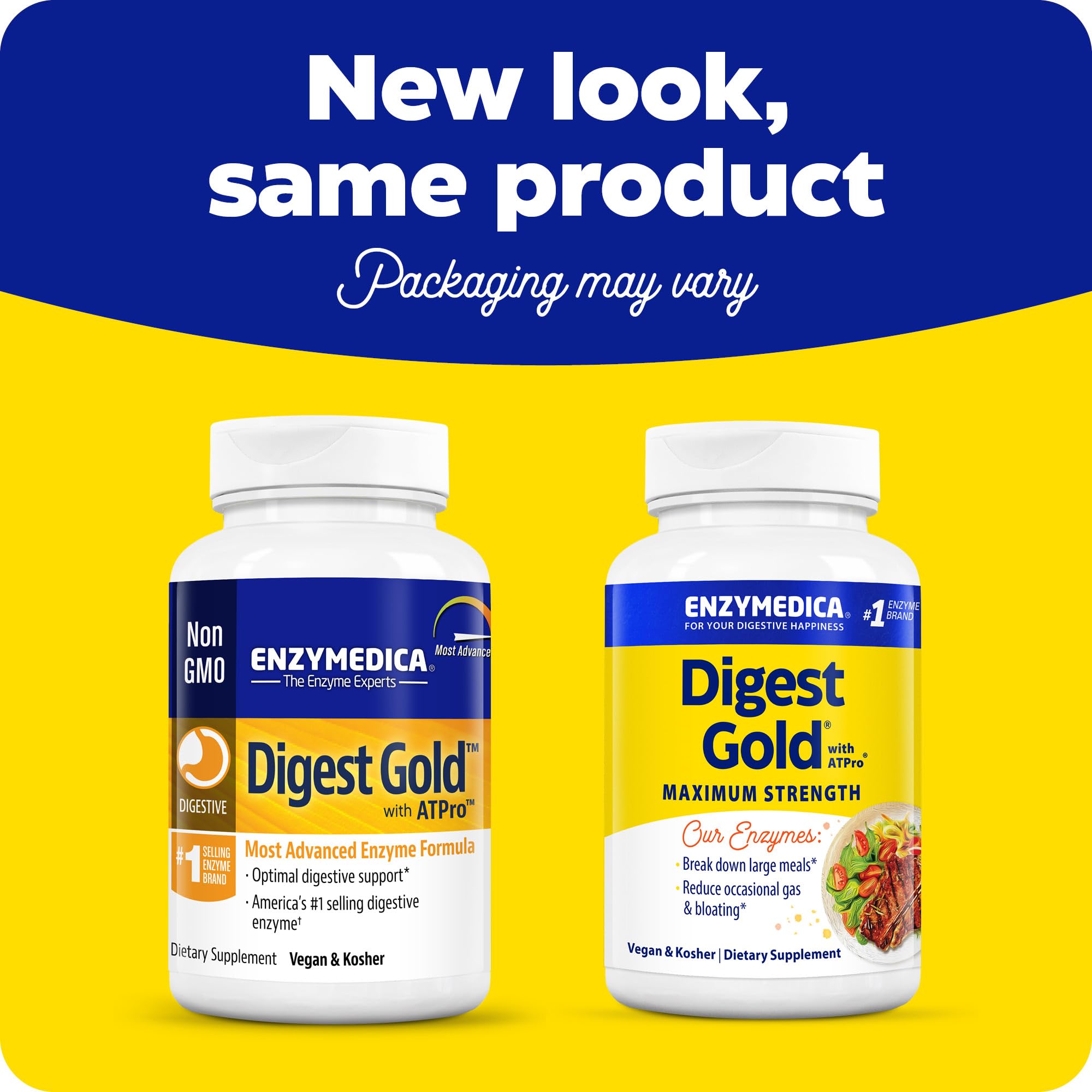 Etiqueta TherA-Blend en Digest Gold, detalle de la mezcla digestiva