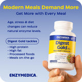Enzymedica Digest Gold ATPro: complemento ideal para cenas festivas y reuniones.