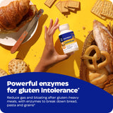 Ingredientes clave de GlutenEase y enzimas proteolíticas para la digestión