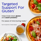 Cápsulas de GlutenEase listas para tomar, con posible apoyo digestivo diario.