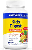 Enzymedica Kids Digest tabletas masticables con sabor fruta, apoyo digestivo para niños