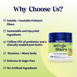 Enzymedica Lets Go Fiber, compatible con la microbiota.