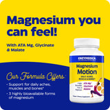 Enzymedica Magnesium Motion con glicinato, soporte para el corazón y el sueño.