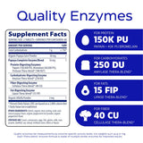 Enzymedica Papaya Enzimas Ingredientes Orgánicos: jugo de papaya y clorofila para frescura
