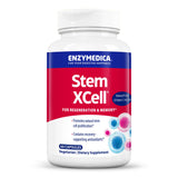 Enzymedica Stem XCell, botella frontal, apoyo a la salud celular y bienestar diario.