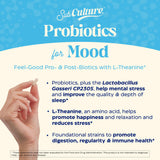 Envase de SubCulture Probiotics para relajación y sueño