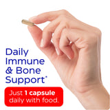 Enzymedica Vitamina D3 K2 shiitake: ingrediente vegetal y nutritivo.