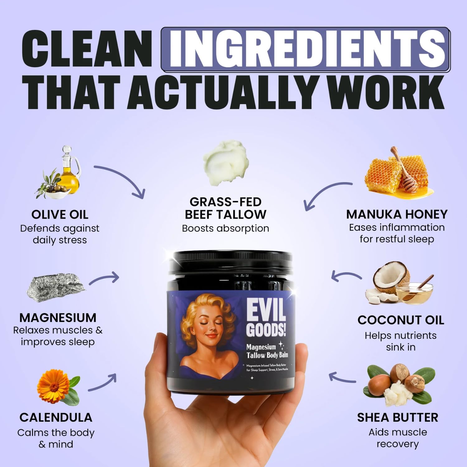 EPIK bálsamo miel de manuka para piel suave y calmante sin grasa.