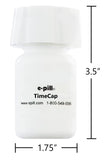 Indicador de dosis perdida con TimeCap para recordatorios claros