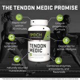 Epoch Nutrition Sciences Tendon Medic: dosis diaria visible, fácil de tomar.