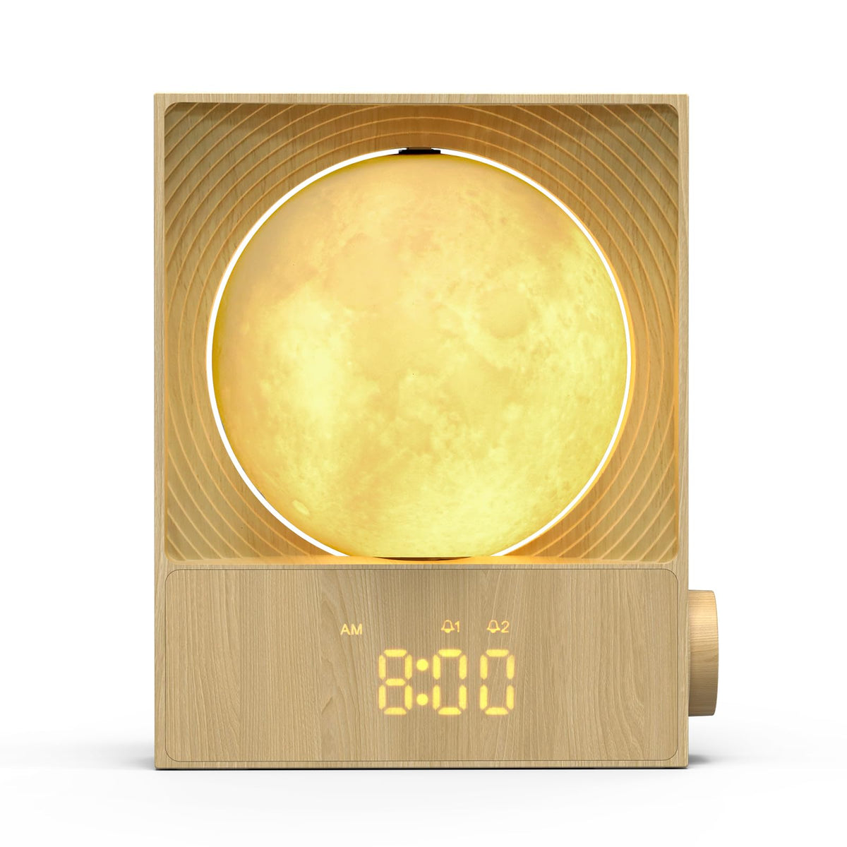 Epochleno despertador amanecer 360°, inicio suave para despertar con claridad.