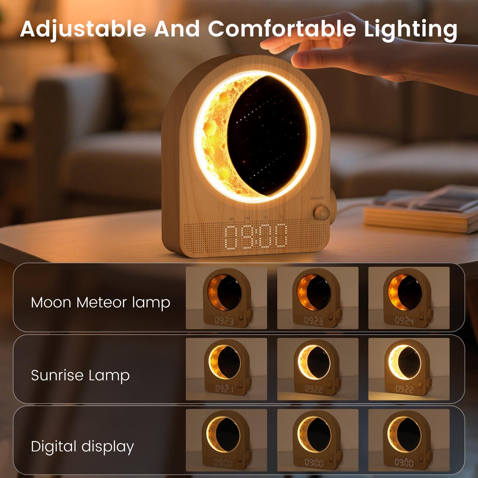 Epochleno ajustes de brillo: adaptar iluminación a cualquier momento