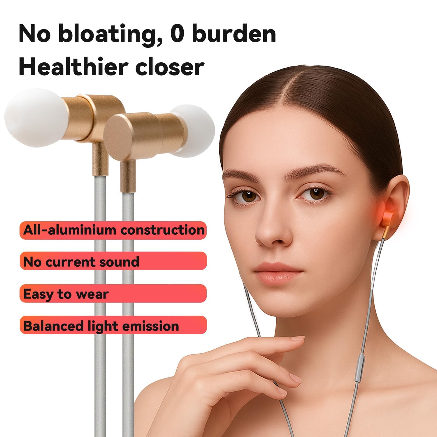 Epstur cabezal de silicona intercambiable, ajuste cómodo para oídos.